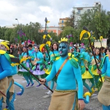 Carnevale di Manfredonia 2018, sfilata carri e gruppi. Foto 302