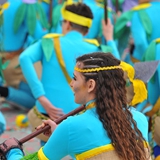 Carnevale di Manfredonia 2018, sfilata carri e gruppi. Foto 304