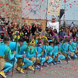 Carnevale di Manfredonia 2018, sfilata carri e gruppi. Foto 313