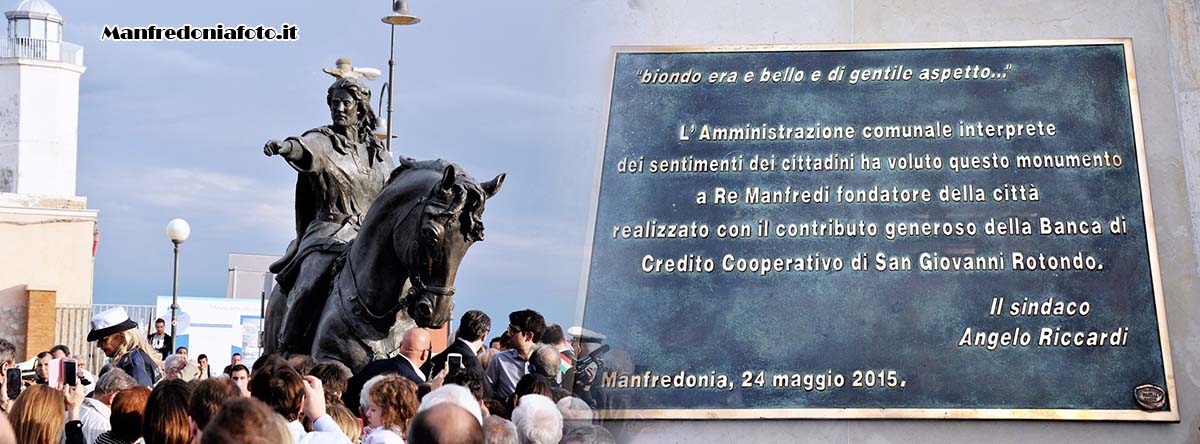 Inaugurazione Monumento a Re Manfredi
