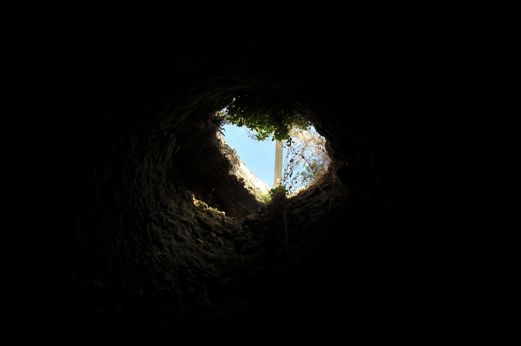Grotta interna dell'Abbazia di Pulsano