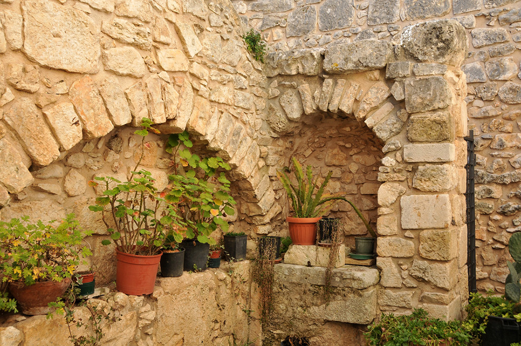 Ingresso alla Chiesa dell'Abbazia di Pulsano