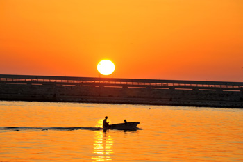 Alba sul mare