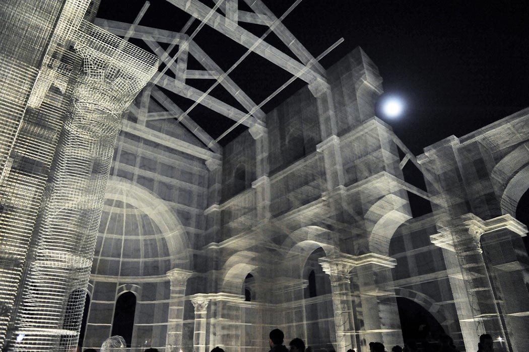 basilica realizzata da edoardo tresoldi