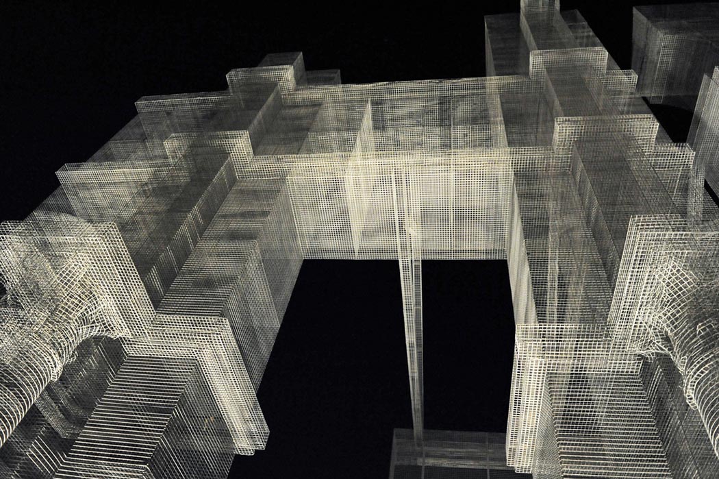 Siponto, opera di Edoardo Tresoldi
