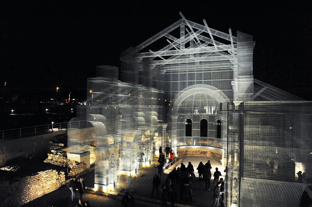Siponto, opera di Edoardo Tresoldi