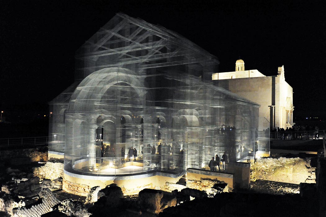 Edoardo Tresoldi Basilica di Siponto