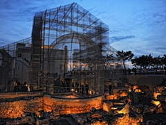 Basilica Siponto e Opera di Edoardo Tresoldi. Foto 008