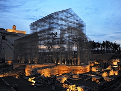 Basilica Siponto e Opera di Edoardo Tresoldi. Foto 009