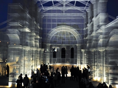 Basilica Siponto e Opera di Edoardo Tresoldi. Foto 020