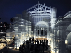 Basilica Siponto e Opera di Edoardo Tresoldi. Foto 023