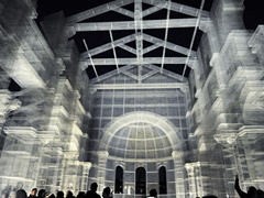 Basilica Siponto e Opera di Edoardo Tresoldi. Foto 027