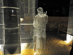 Basilica Siponto e Opera di Edoardo Tresoldi. Foto 035
