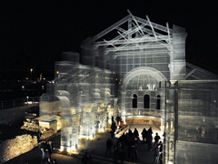 Basilica Siponto e Opera di Edoardo Tresoldi. Foto 044
