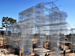 Basilica Siponto e Opera di Edoardo Tresoldi. Foto 036