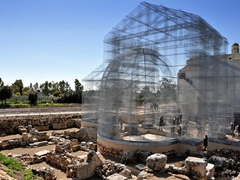 Basilica Siponto e Opera di Edoardo Tresoldi. Foto 042