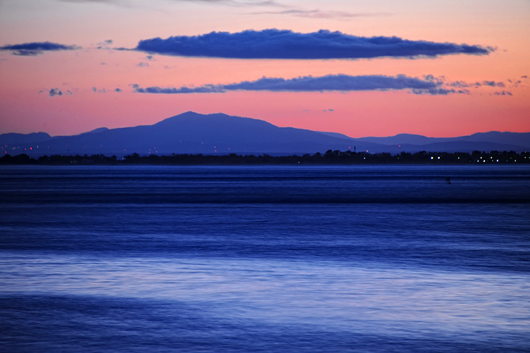 Tramonto di fuoco a Manfredonia