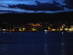 Tramonto di fuoco porto Manfredonia. Foto 025