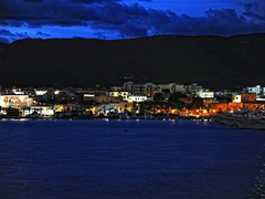 Tramonto di fuoco porto Manfredonia. Foto 026