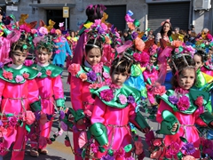 Parata carri allegorici, gruppi mascherati e meraviglie 2015. Foto 008