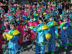 Parata carri allegorici, gruppi mascherati e meraviglie 2015. Foto 013