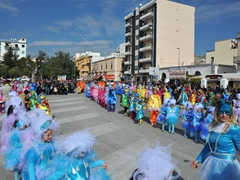 Parata carri allegorici, gruppi mascherati e meraviglie 2015. Foto 029