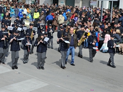 Parata carri allegorici, gruppi mascherati e meraviglie 2015. Foto 046