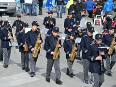 Parata carri allegorici, gruppi mascherati e meraviglie 2015. Foto 047