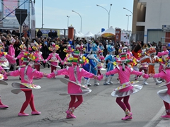 Parata carri allegorici, gruppi mascherati e meraviglie 2015. Foto 069