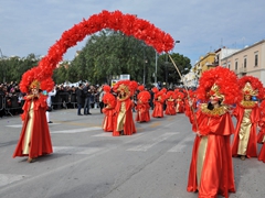 Parata carri allegorici, gruppi mascherati e meraviglie 2015. Foto 072