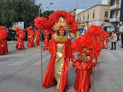 Parata carri allegorici, gruppi mascherati e meraviglie 2015. Foto 073