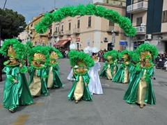 Parata carri allegorici, gruppi mascherati e meraviglie 2015. Foto 078