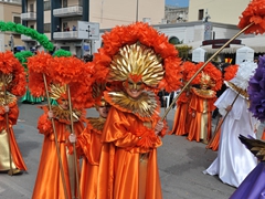 Parata carri allegorici, gruppi mascherati e meraviglie 2015. Foto 085