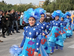 Parata carri allegorici, gruppi mascherati e meraviglie 2015. Foto 088