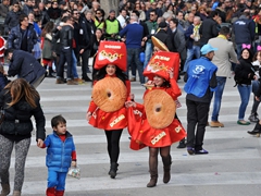 Parata carri allegorici, gruppi mascherati e meraviglie 2015. Foto 093