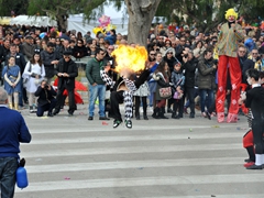 Parata carri allegorici, gruppi mascherati e meraviglie 2015. Foto 099