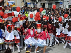 Parata carri allegorici, gruppi mascherati e meraviglie 2015. Foto 106