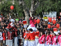 Parata carri allegorici, gruppi mascherati e meraviglie 2015. Foto 111