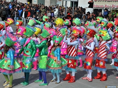 Parata carri allegorici, gruppi mascherati e meraviglie 2015. Foto 160