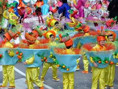 Sfilata Carri allegorici, Gruppi e Meraviglie 2016. Foto 062