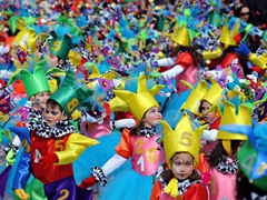 Sfilata Carri allegorici, Gruppi e Meraviglie 2016. Foto 080