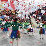 Carnevale di Manfredonia, parata dei carri e gruppi 2017. Foto 057