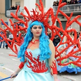 Carnevale di Manfredonia, parata dei carri e gruppi 2017. Foto 268