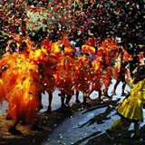 Carnevale di Manfredonia - Parata serale carri e Gruppi 2017. Foto 166