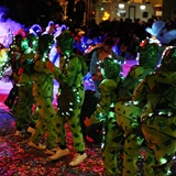 Carnevale di Manfredonia - Parata serale carri e Gruppi 2017. Foto 172