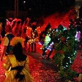 Carnevale di Manfredonia - Parata serale carri e Gruppi 2017. Foto 173