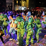 Carnevale di Manfredonia - Parata serale carri e Gruppi 2017. Foto 182