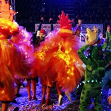 Carnevale di Manfredonia - Parata serale carri e Gruppi 2017. Foto 183