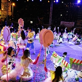 Carnevale di Manfredonia - Parata serale carri e Gruppi 2017. Foto 224