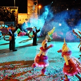 Carnevale di Manfredonia - Parata serale carri e Gruppi 2017. Foto 269